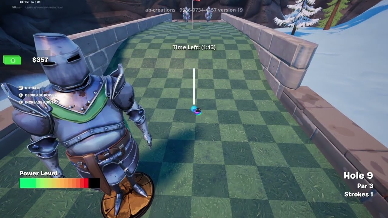 Fortnite mes ont joues a un jeu de golf ft Theopr5