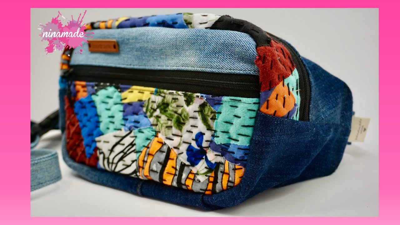 DIY. Facile et Incroyable Sacoche Banane. Pas à Pas // Easy and Amazing Fanny Pack