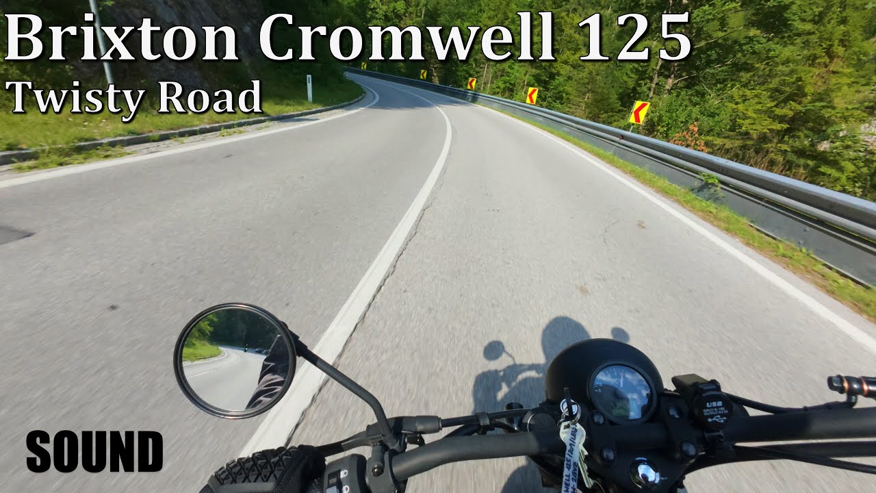 Brixton Cromwell 125 --Twisty Road--SOUND--4K