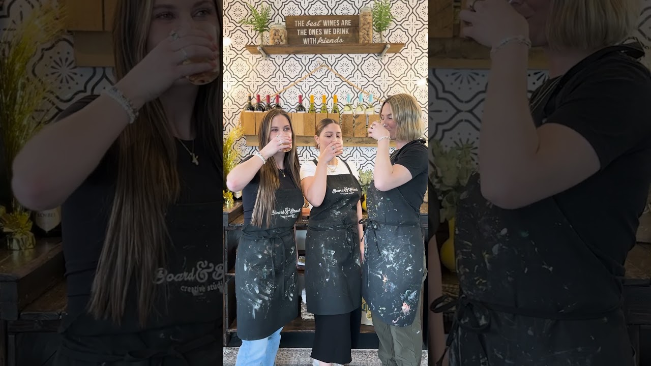 Sip & Paint With Us! #diy #farmhouseinspired #sipandpaint #homedecor