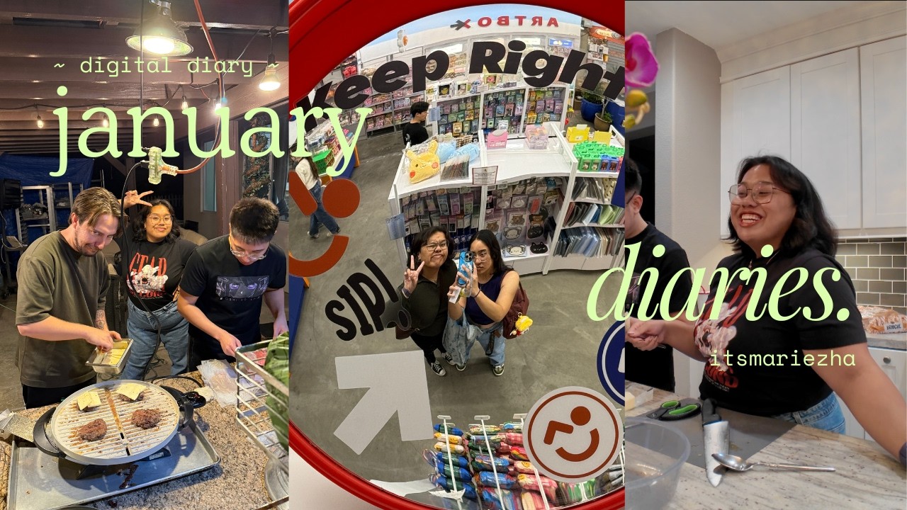 January Diaries ~ Whole Foods Market, BTS Lightstick unboxing and burgers night