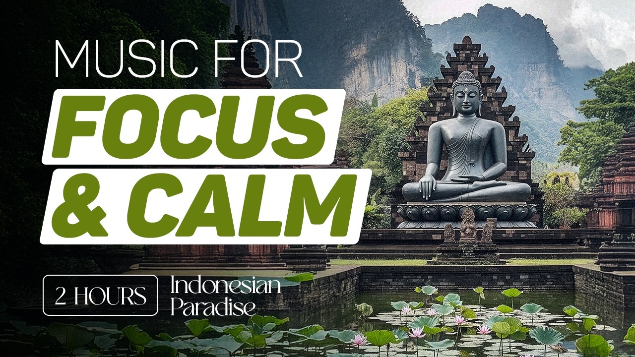 Indonesia Paradise | Calm Jazz for Focused Work Sessions (2H)
