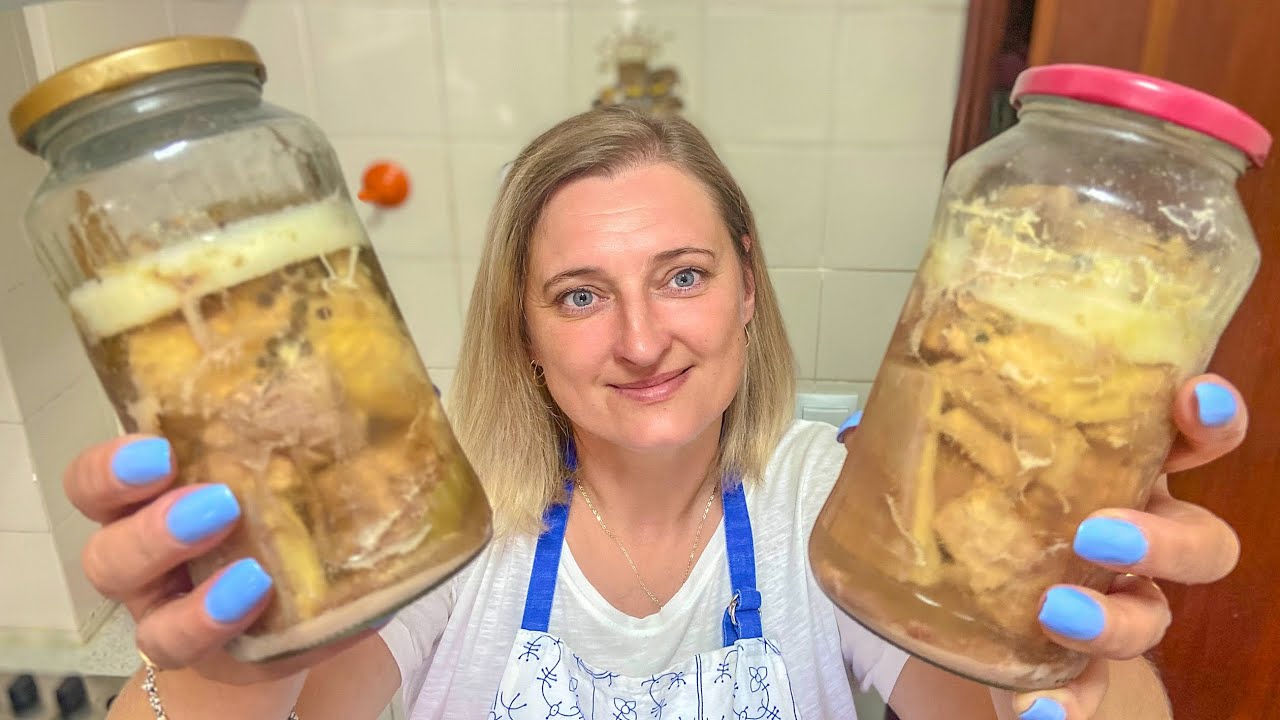 FAZEMOS ISSO COM A CARNE NA UCRÂNIA PARA DURAR ANOS! Тушонка (conserva de carne)