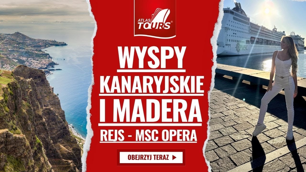 Rejs Statkiem MSC Opera po Wyspach Kanaryjskich i Maderze