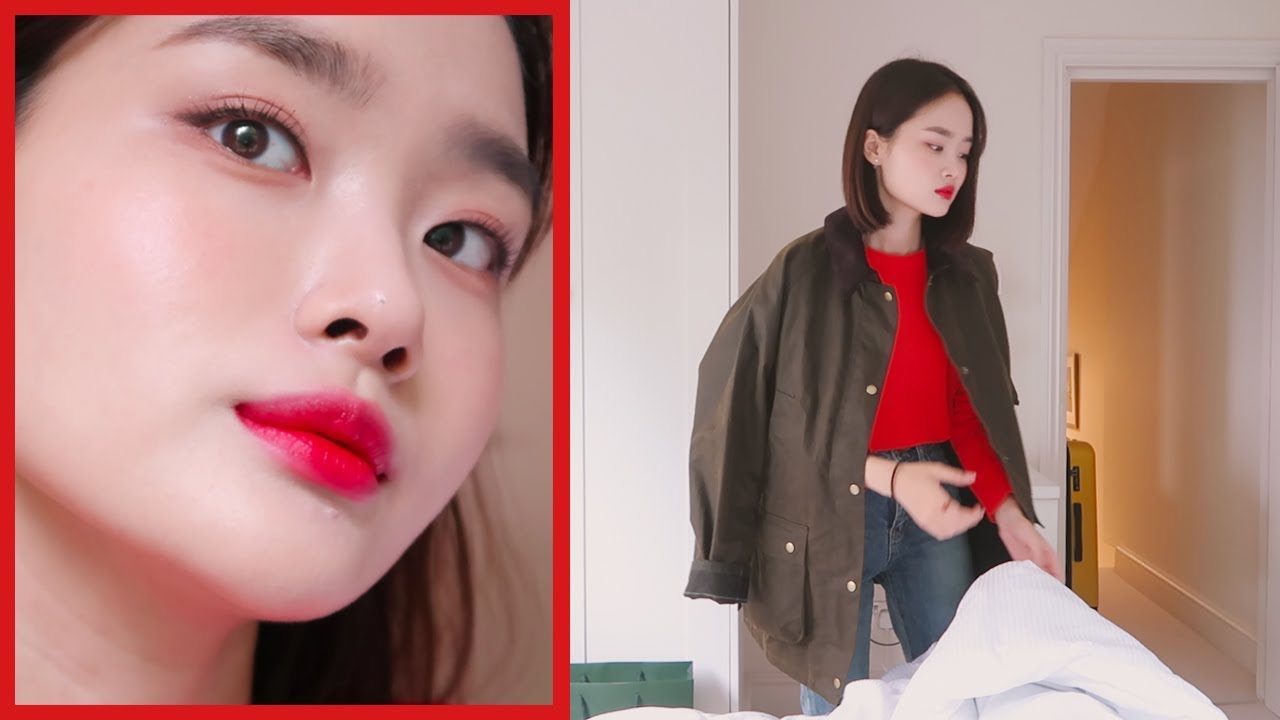(eng/jpn) GRWM in LONDON 런던에서 나갈 준비!