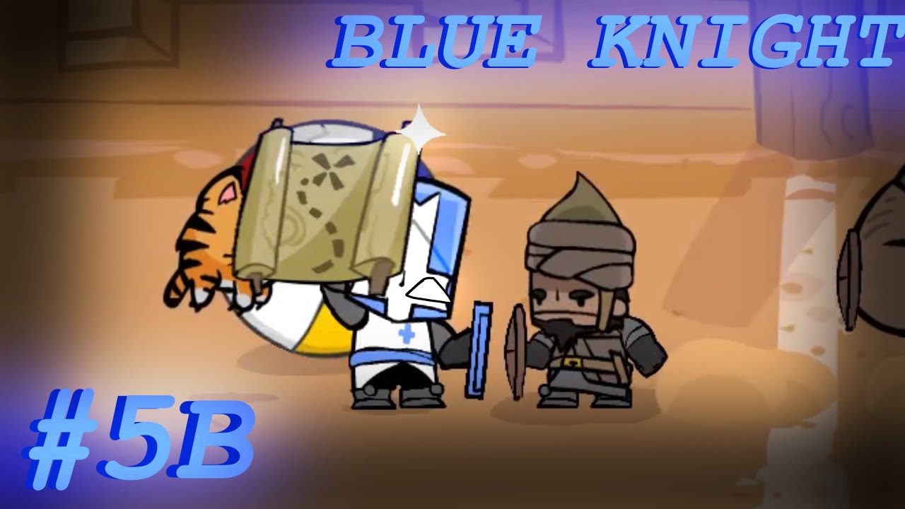 Castle Crashers - Blue Knight Insane Mode Walk-Through (Part 5B)