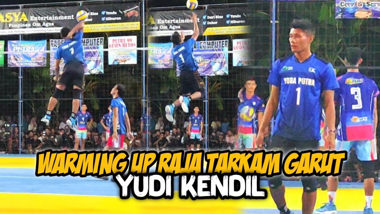 WARMING UP YUDI KENDIL SAAT DI IVOBA CUP XV