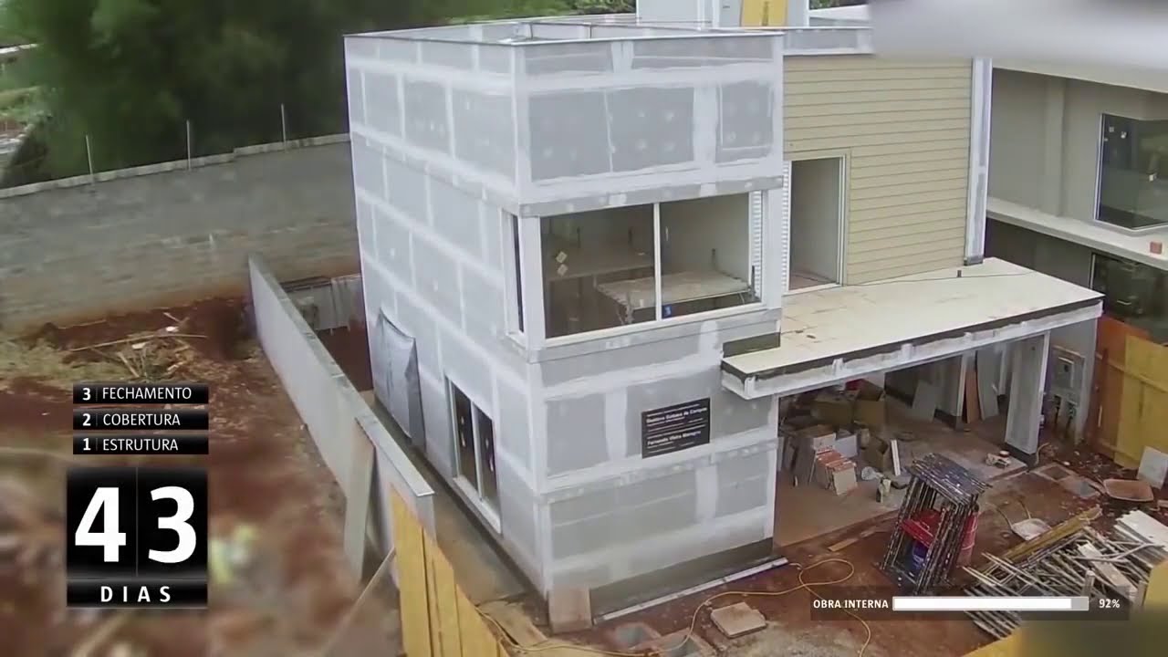 Constru&ccedil;&atilde;o a seco (Steel Frame)