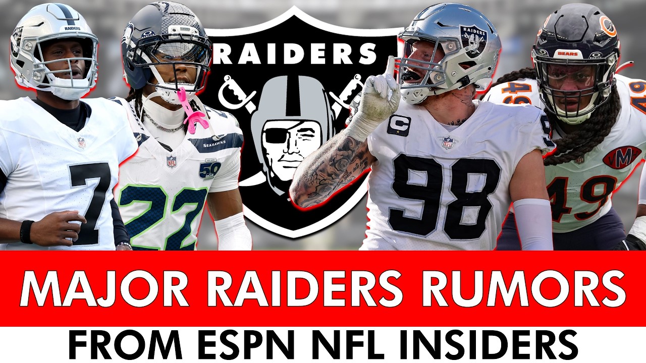 🚨MAJOR Raiders Rumors From ESPN Insiders After The NFL Combine