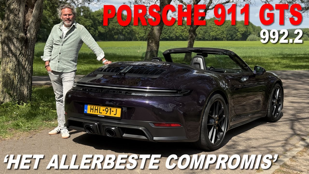 PORSCHE 911 GTS CABRIO, IS DIT DE LEKKERSTE 911?