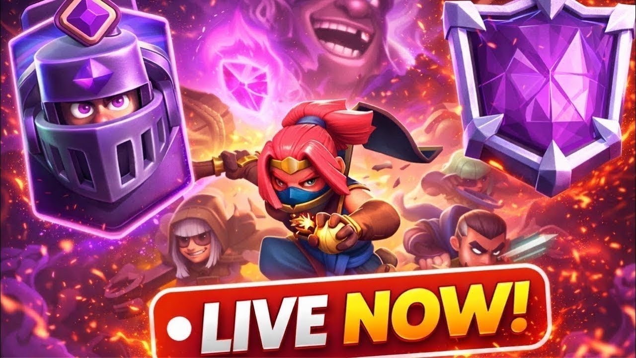 LIVE CLASH ROYAL 🚨🚨🤩