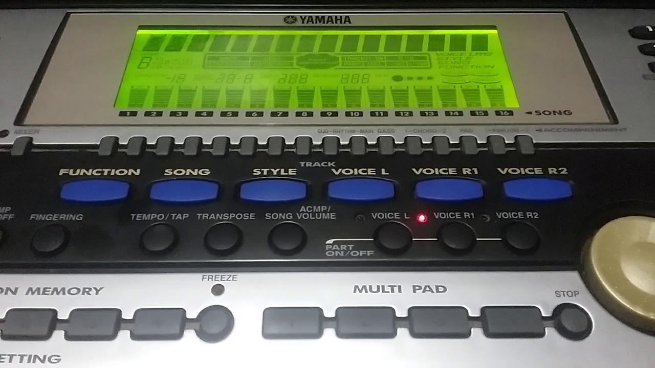 TECLADOS YAMAHA PSR 540 CARACTERÍSTICAS