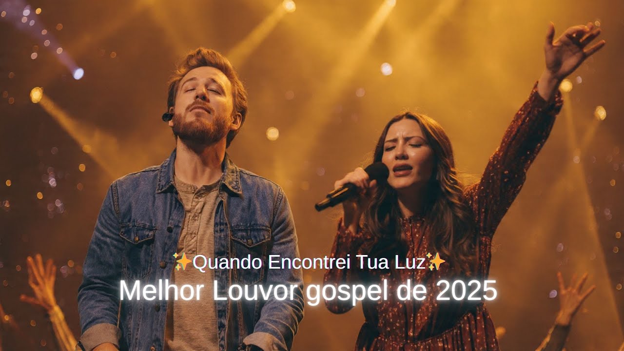 😭 ESSA MÚSICA ME FEZ CHORAR! “Quando Encontrei Tua Luz” — ClaraFé | Música Gospel | Louvor 2025