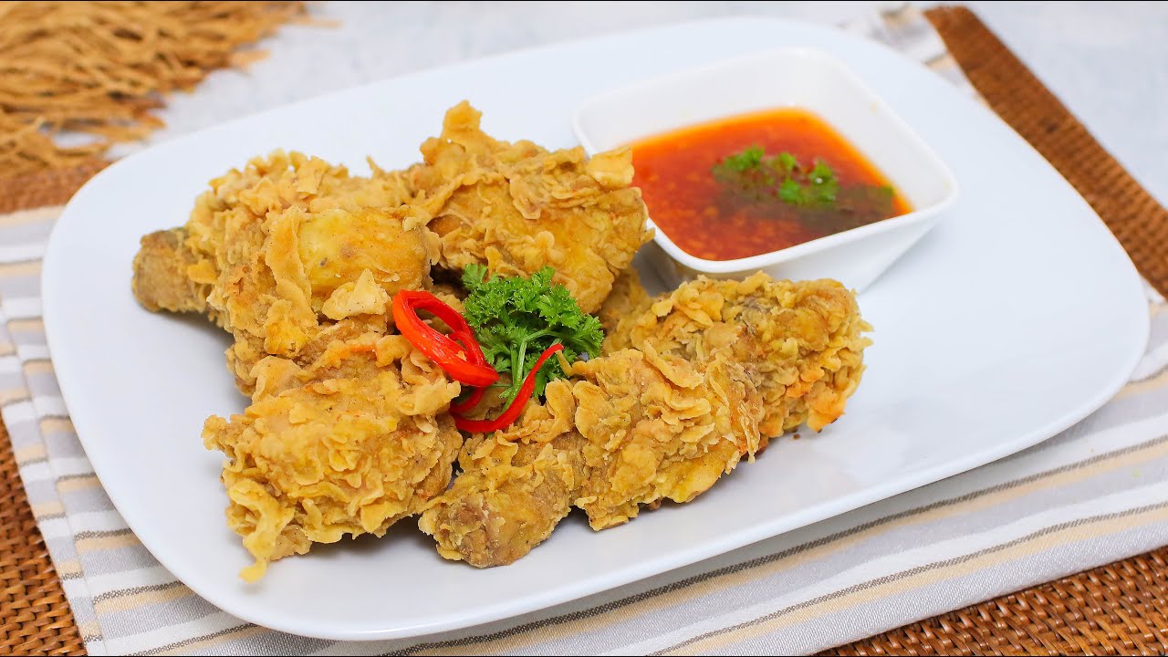 KERITING CRUNCHY, CHECK ! AYAM GORENG KRISPI