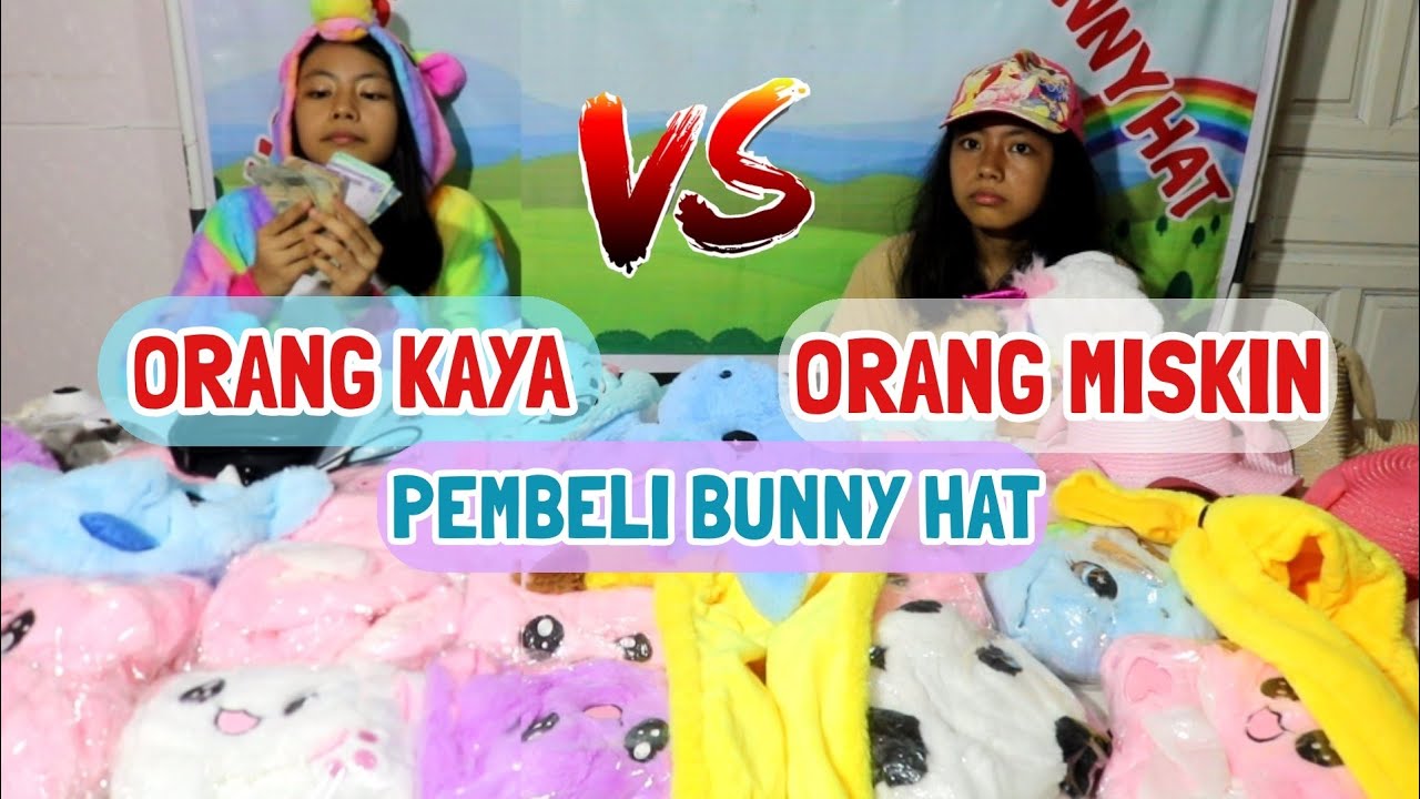 Pembeli Miskin VS Kaya Homesale BUNNY HAT Drama Parody Nasyakailanazifah