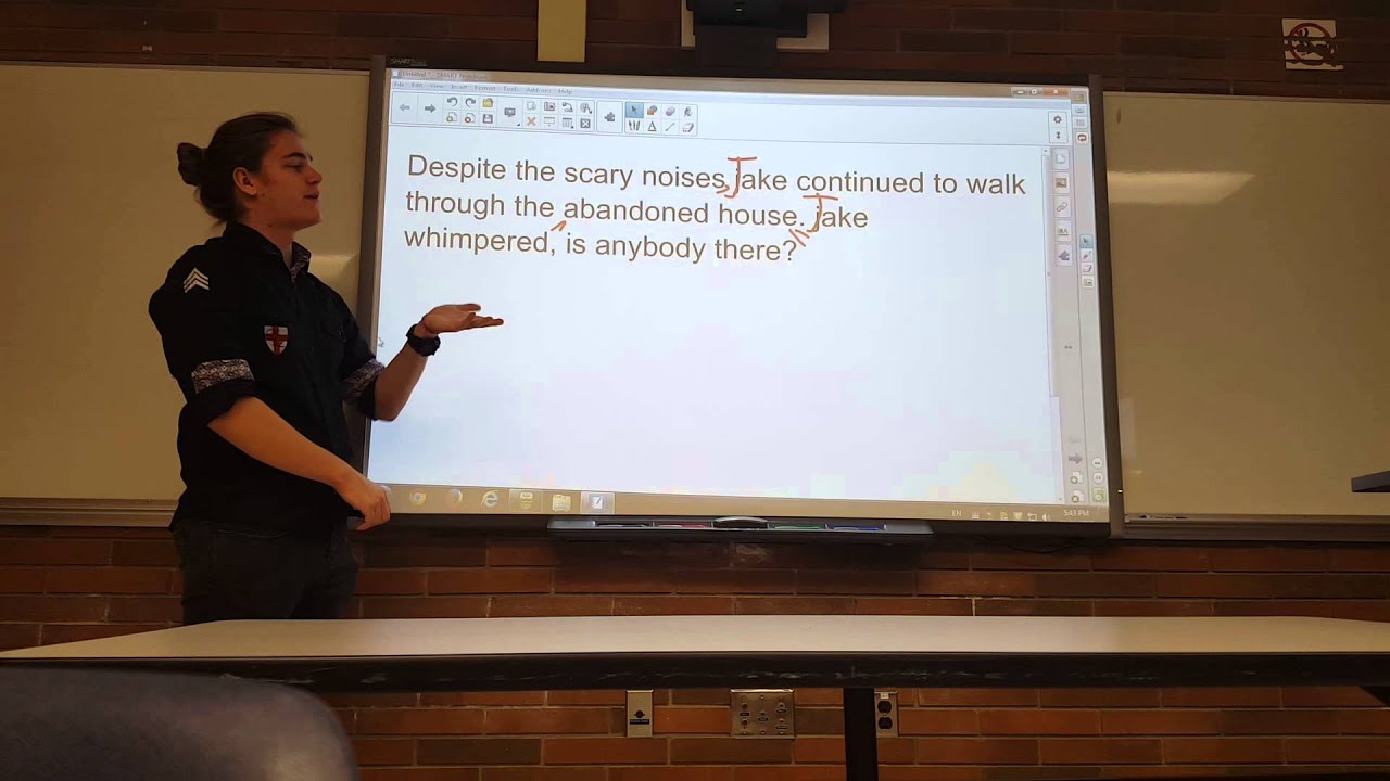 SMART Board Lesson: SMART Boards in English