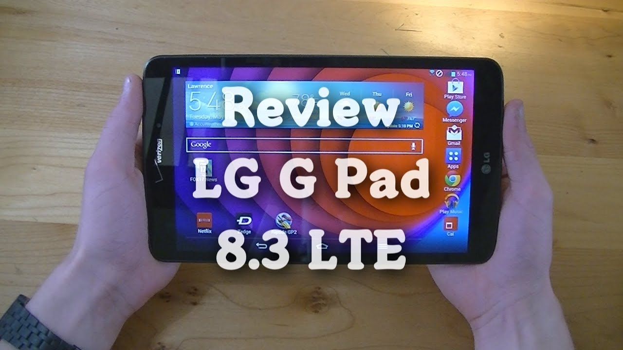 Review: LG G Pad 8.3 LTE