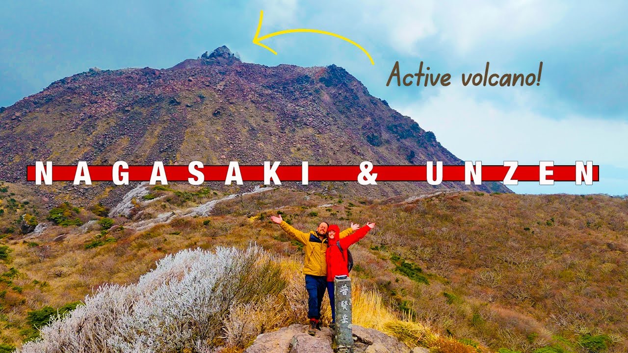 We Visited Japan’s Deepest Wound… Then Climbed a Volcano 🇯🇵   ||  Nagasaki & Unsen