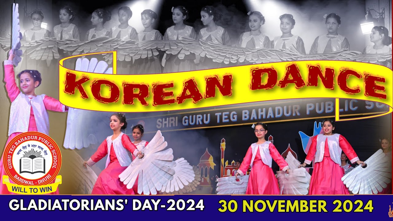 KOREAN DANCE | GLADIATORIANS' DAY-2024 || 30 NOV 2024|| Performance-12