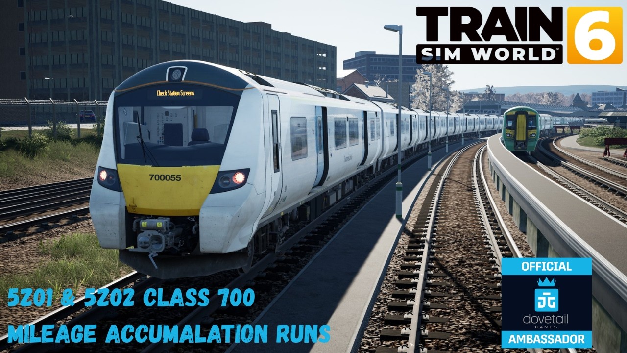 Train Sim World 6 East Coastway Remaster Class 700 runs