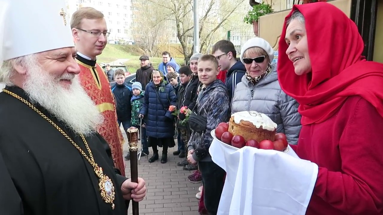 23.04.2017. Антипасха. Храм ап. Фомы на Кантемировской. Встреча Владыки. Архиерейское Богослужение