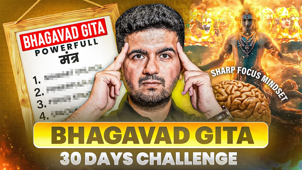 Train your mind for Victory - 30 Days Bhagavad Gita Challenge!