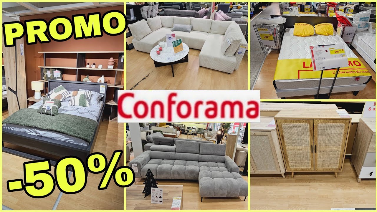 🔥CONFORAMA PROMO -50% 06.12.24 #promo #promotion #conforama #bonsplans #arrivages