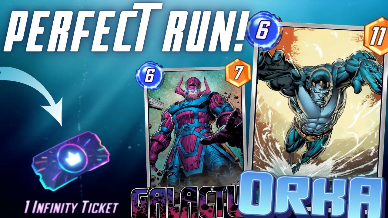 Proving Grounds to Infinity! - Orka and Galactus Conquest Deck