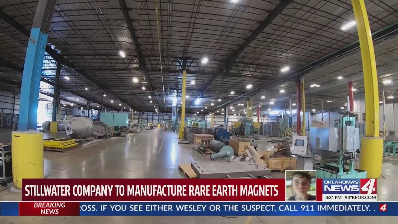 Stillwater company to manufacture rare earth magnets