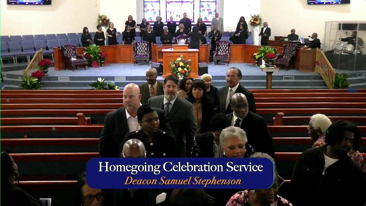 Homegoing Services for Deacon Sammy D.  Stephenson - Friday, January 9, 2026