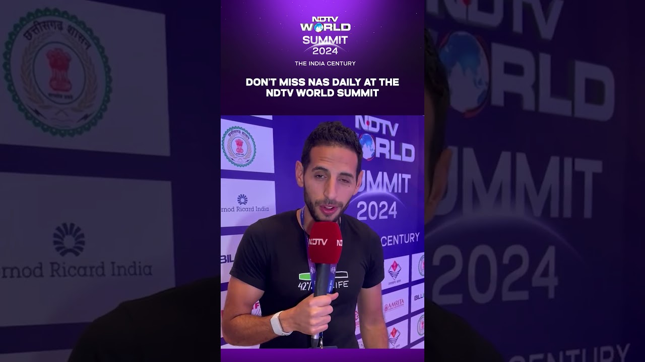 Don&rsquo;t Miss Nas Daily at the NDTV World Summit: A Voice for Change!