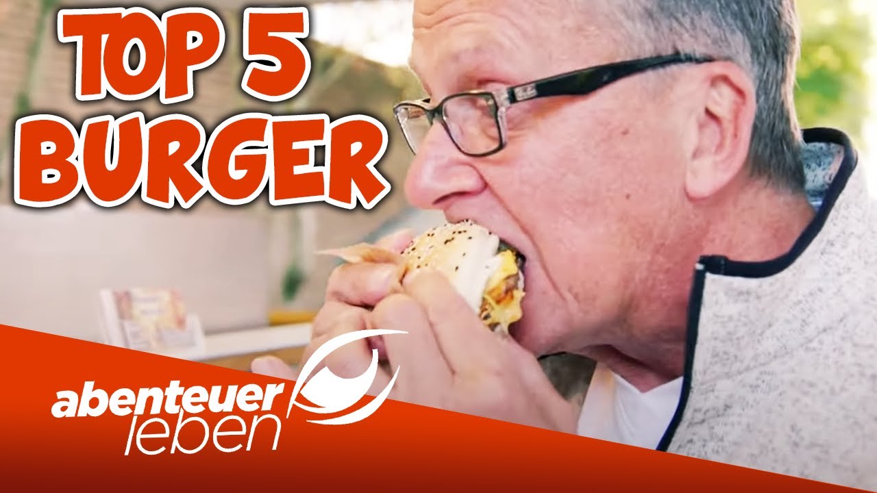 Top 5 außergewöhnliche Burger🍔 | Abenteuer Leben | Kabel Eins