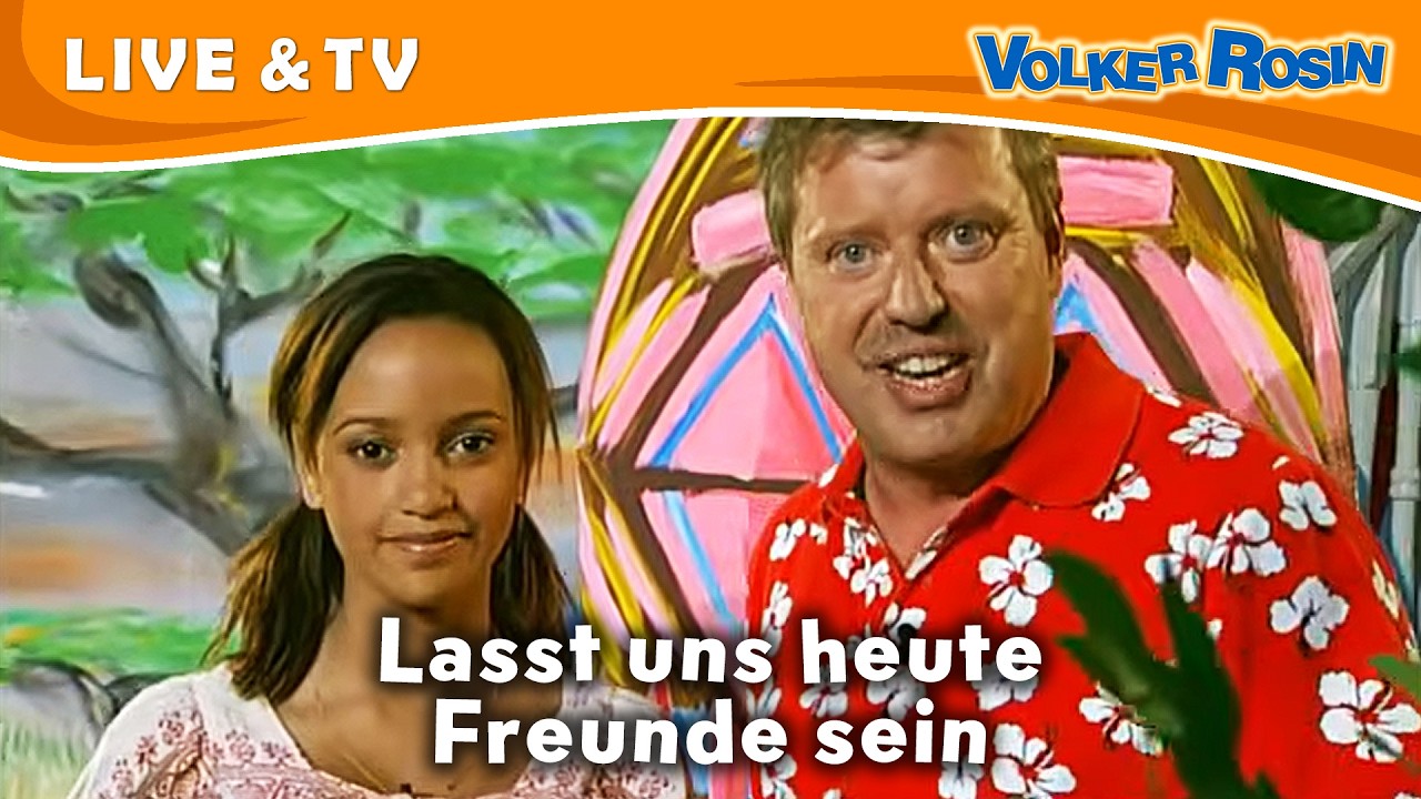 Volker Rosin - Lasst uns Freunde sein (Leo Tuwe Rafiki) | Deutsch-Afrikanische Folge (KiKa)
