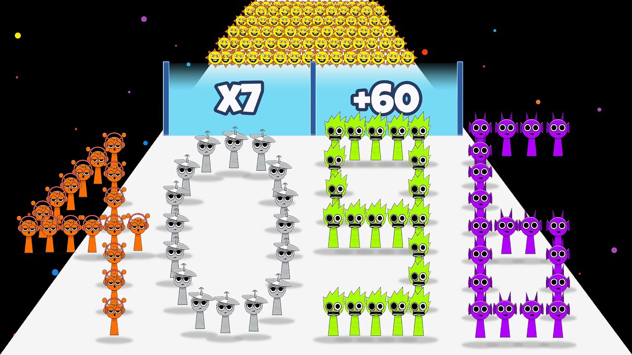 SPRANKY RUN: Horror Game - Level Up Sprunki Credibox (Satisfying Game Max Level)