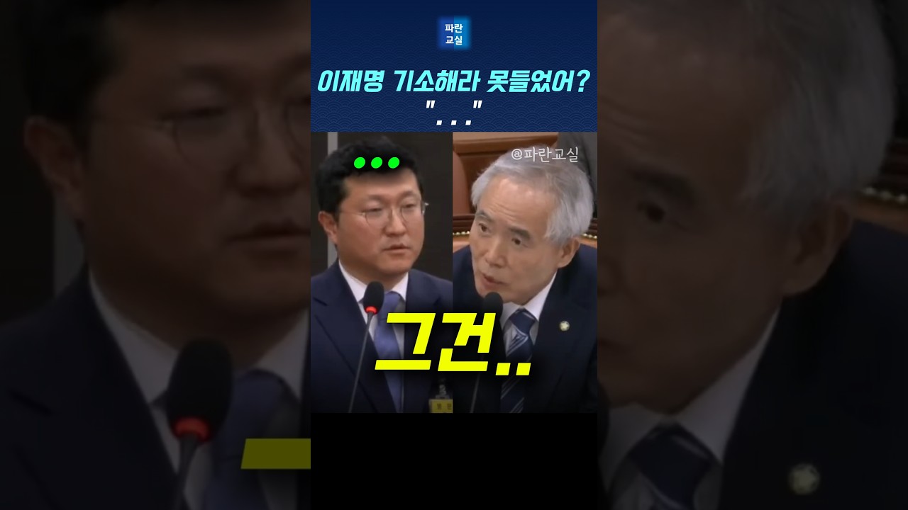 이재명 고소해라 못들었어? #이재명 #이화영 #박상용
