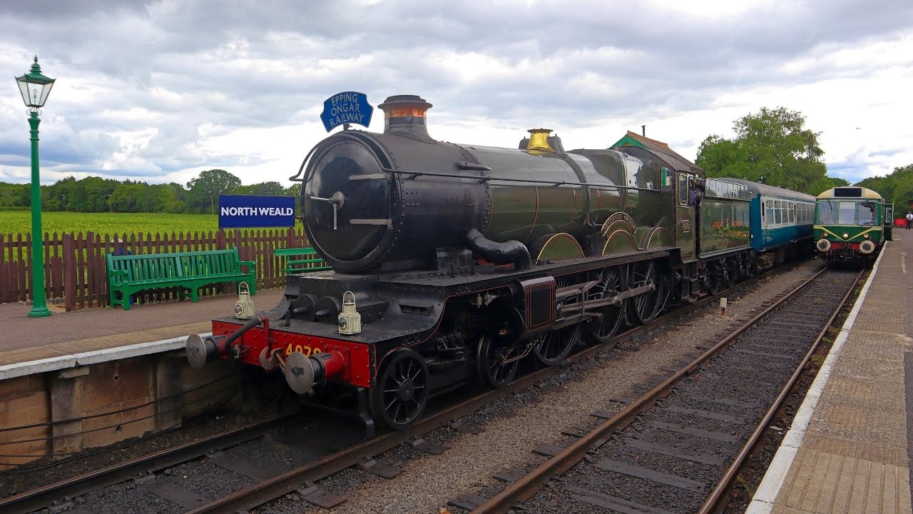 GWR No. 4079 Pendennis Castle | Epping Ongar Railway | Summer Steam Gala 2023 (Part 2)