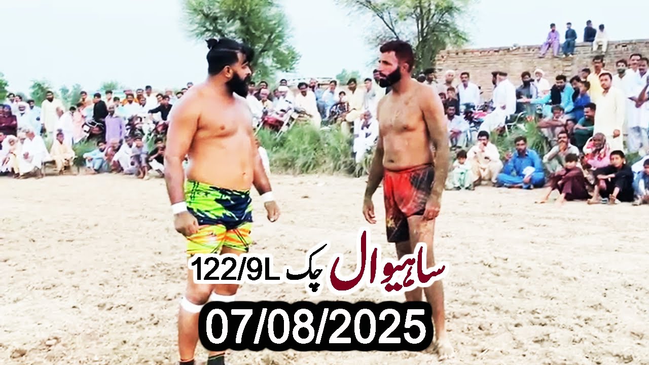 New Kabaddi Match 2025 || Javed Jatto Vs Bumsi Open Kabaddi Match In Sahiwal 07-08-2025