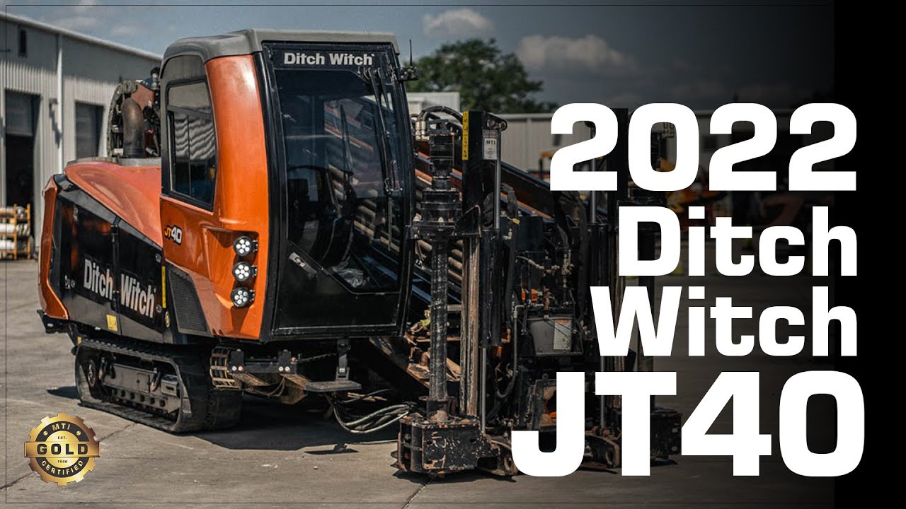2022 Ditch Witch JT40 Drill Test