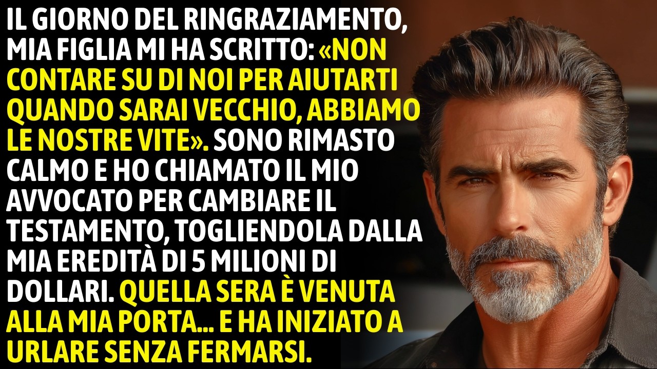 Mia Figlia Ha Scritto: “Non Contare Su Di Noi Da Vecchio — Abbiamo Le Nostre Vite!” Ho Deciso
