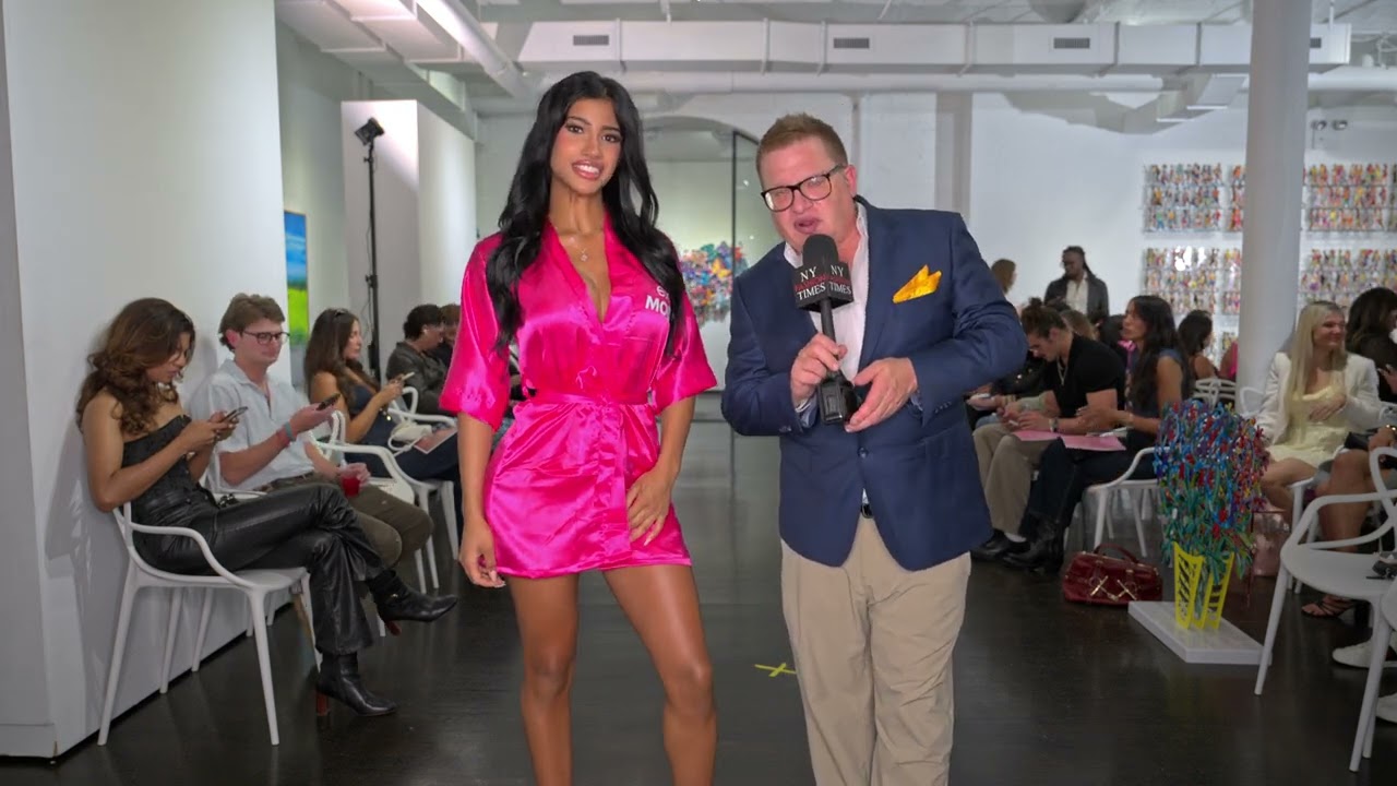 Bikini Model @Lorimerrm (Lorimer Mauricio) at EXA Swim Shows in NYC