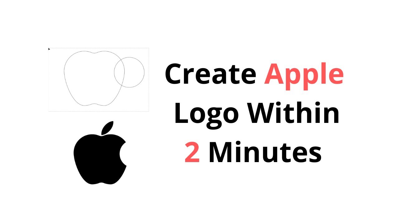 How to Design Apple Logo Using Ellipse Tool in Adobe Illustrator CC | Brand Logos