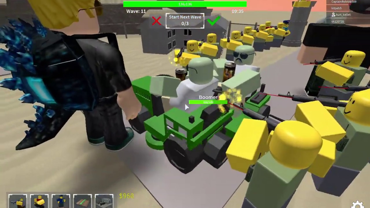 Roblox TDS 2019 - Area 51 TRIUMPH (with 4 players)