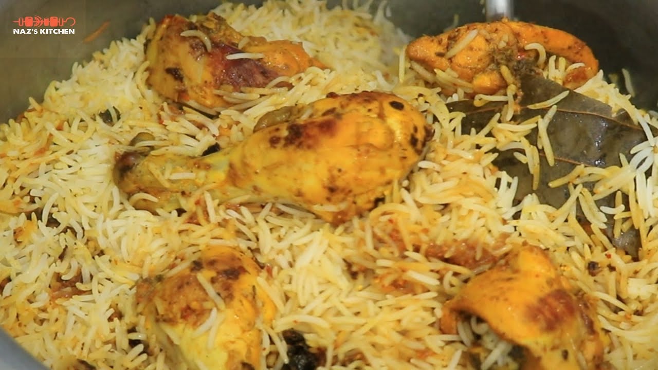 Chicken Tika Biryani Recipe by Naz's Kitchen