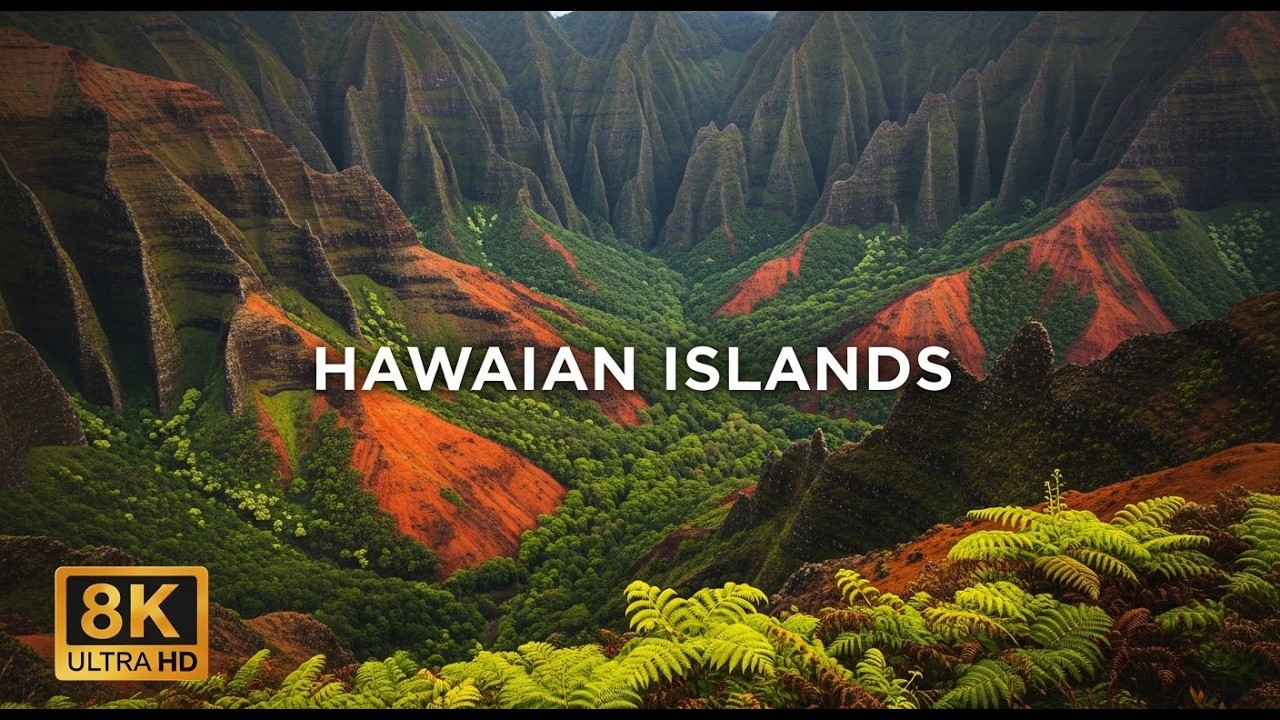 Hawaii The Tropical Masterpiece  Cinematic 8K Nature Journey