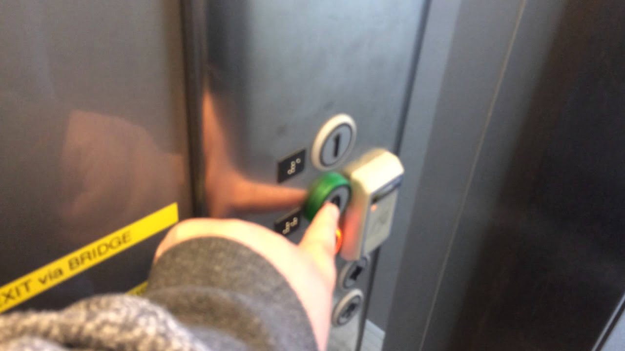 Kone EcoDisc Elevator At The Newry Train Station