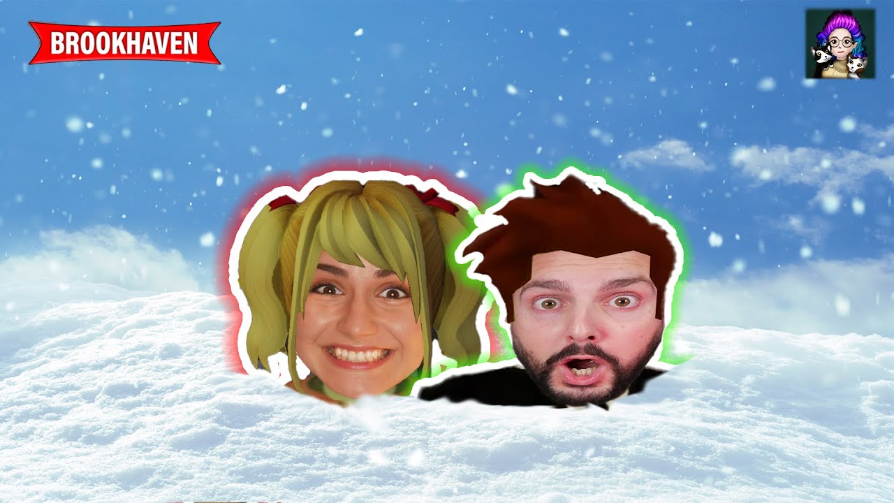 Wir sind eingeschneit! [Brookhaven Roleplay Deutsch]