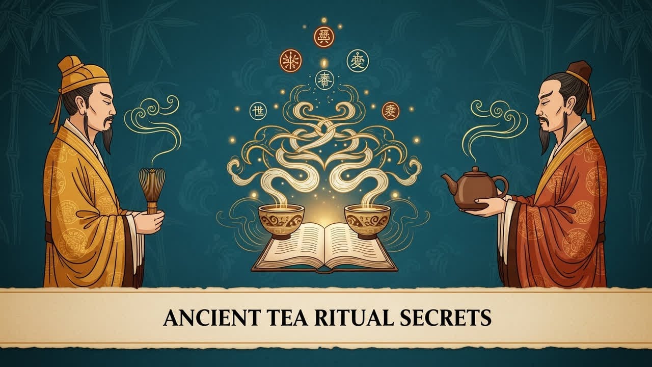 Ancient Chinese Tea Ceremony Explained - Old teahouse archive - Sleepy shadows guarding history