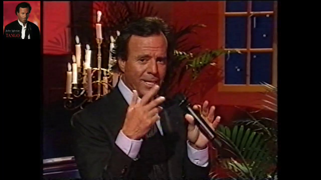 Julio Iglesias TANGO en Suecia! A MEDIA LUZ - CAMINITO - EL CHOCLO - LA CUMPARSITA +ENTREVISTA