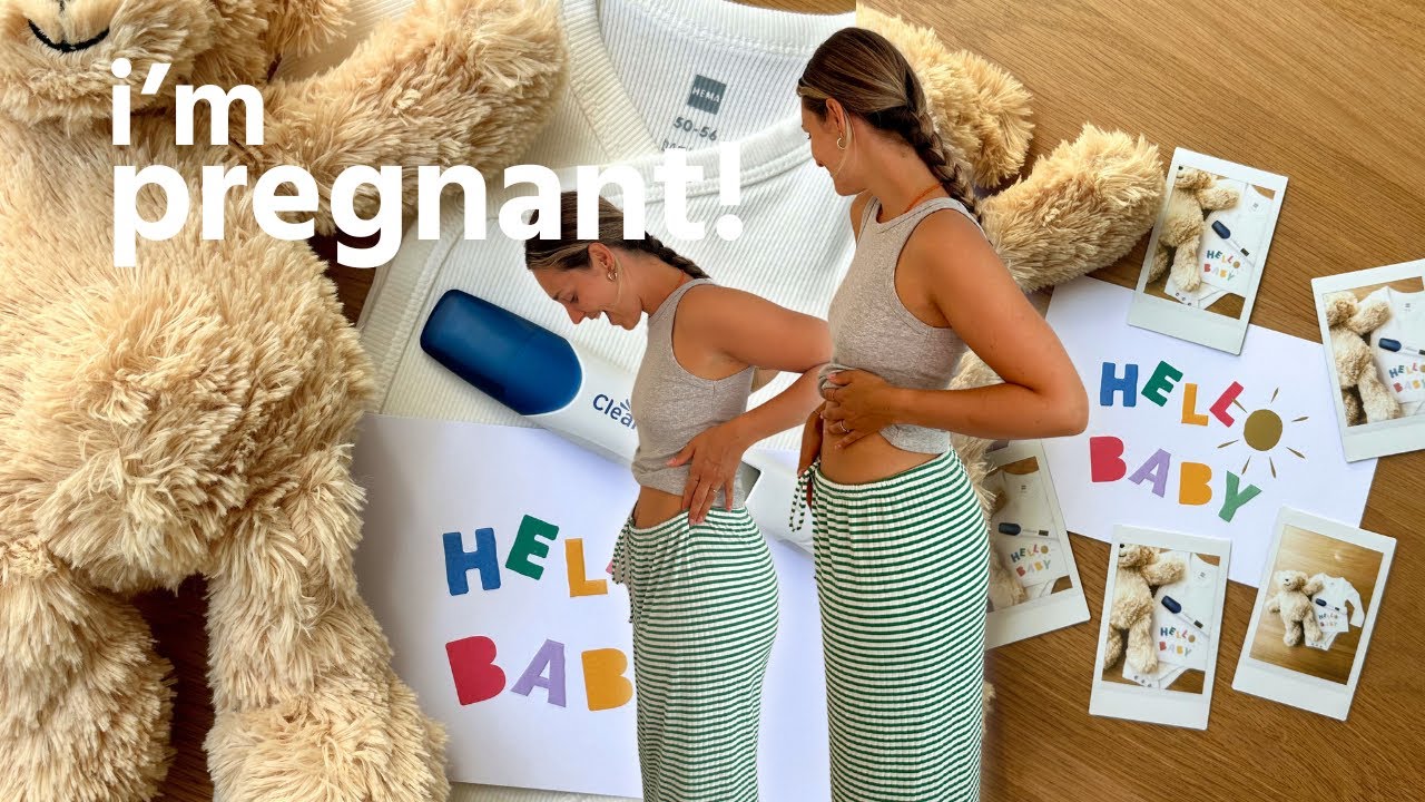 I'm pregnant!!!!!! | first trimester vlog 💌