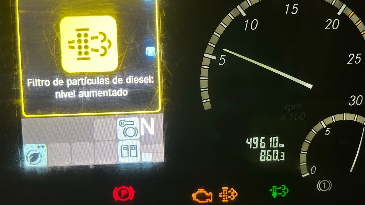 Mercedes OF-1721 Euro 6 - Falha de Regeneração